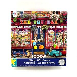 Ceaco The Toy Box Shop Windows Jigsaw Puzzle 1000 Piece Garry Walton 3173-3